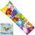 Bestway colorful summer beach mattress 183 x 69 cm, inflatable, tropical design, packaging