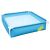 Bestway Children's pool with front metal frame 122 x 122 x 30,5 cm 45139158