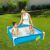 Bestway Children's pool with front metal frame 122 x 122 x 30,5 cm 45139158