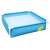 Bestway Children's pool with front metal frame 122 x 122 x 30,5 cm 45139158