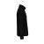 Kariban KA401 Férfi Softshell Kabát, fekete, bal oldalnézet, 4XL méret, egyszínű háttér