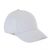 Fehér K-UP GOLD LABEL 5 paneles pamut twill baseball sapka 3/4-es elölnézete.