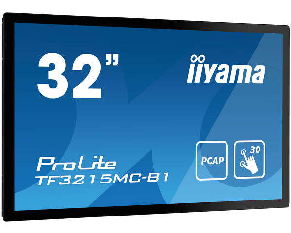 Iiyama prolite tf3215mc-b1 érintőképernyős monitor 81,3 cm (32")...