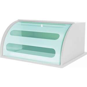 Berossi kenyértartó mulin 31х36х19cm fehér-menta IK23701