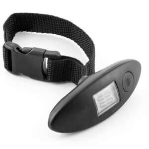 Digital luggage scale, weighing suitcase, travel scale, black, 40kg capacity - Luggage Accessory