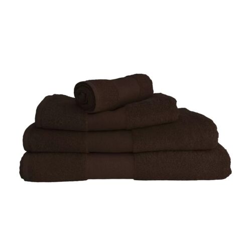 Olima OL450 Olima Classic 100% pamut sötétbarna törölközők különböző méretekben, 50x100cm - Otthon és kert