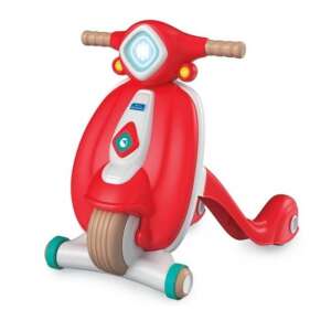 Clementoni Baby Vintage Vespa Chodítko, červená, 4 kolesá, pre bábätká - Vzdelávacie chodítka