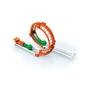 Clementoni Hatás-Ellenhatás Hurok és Gyorsító Kiegészítő készlet, STEM játék 8 éves kortól - Golyópálya