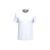 iDeal Basic IB310 férfi környakú póló elölnézete, fehér színben, 5XL méret