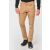Férfi Designed To Work WK709 UNISZEX PAMUT STRETCH NADRÁG viselése bézs színben, a fazon és stílus bemutatása