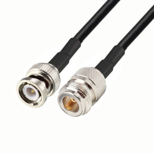 Antennakábel BNC dugó N aljzat, LMR240 Satec, 3 méteres, RF alkalmazásokhoz - Antenna kábel