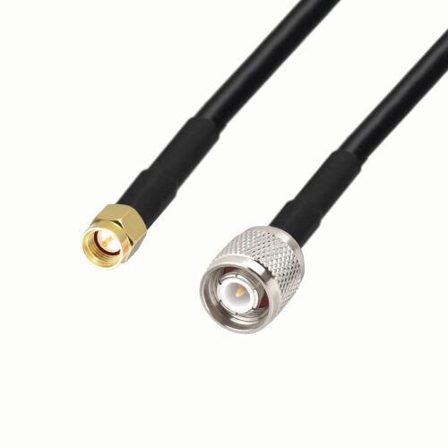 Antennakábel SMA dugóval és TNC dugóval, H155 típusú kábel, 10m hosszúságú, rádió és kommunikációs berendezésekhez - Antenna kábel