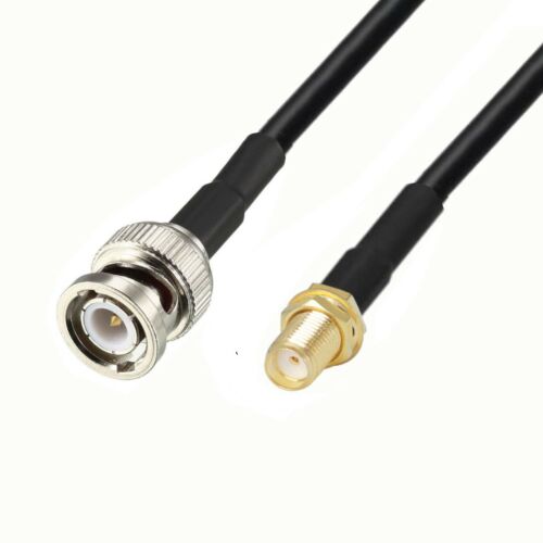 Antennakábel BNC dugóval és SMA aljzattal, 30m RG58 koaxiális kábel - Antenna kábel