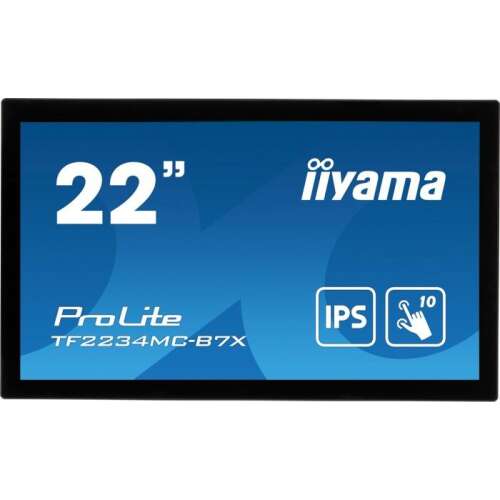Iiyama ProLite TF2234MC-B7X 22 инчов сензорен монитор, отворена рамка, черен