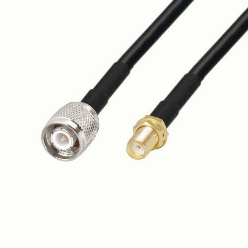 SMA aljzat TNC dugó antenna kábel, LMR240 típus, 3m hossz, 50 ohmos impedancia, RF csatlakozásokhoz - Antenna kábel