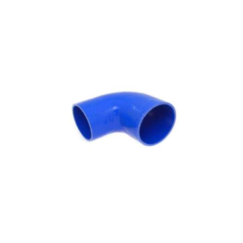 Kék szilikon 90 fokos könyök, 85 mm átmérő, 150 mm hosszúság 