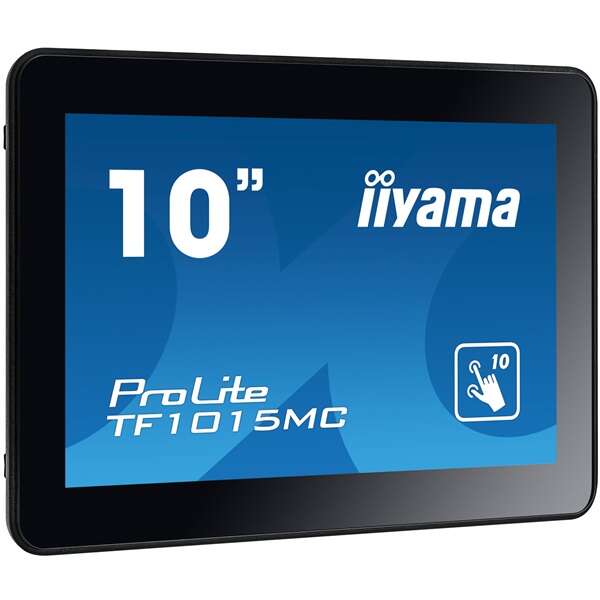 Iiyama touch monitor, 10", 1280x800, 16:10, 450cd, 28ms, 1300:1,v...