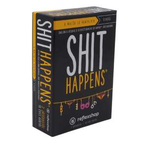 Shit Happens board game box, adult party game, funny card game, awkward situations - Adult Board Game