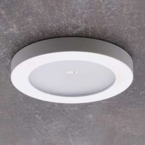 Flini round recessed ceiling spotlight, white, without socket 75357654 - Recessed Light