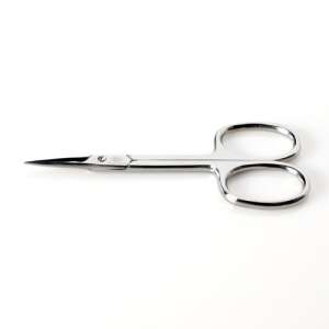 Profinails bőrvágó olló, egyenes, ezüst színű - Profinails