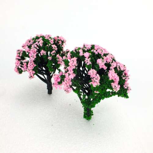 Ružový kvetinový stromček 2ks/balenie