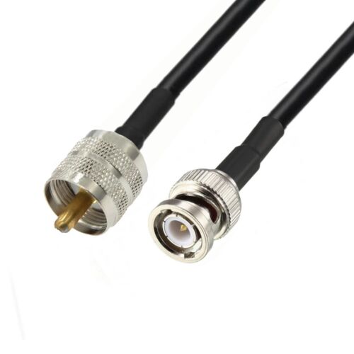Antennakábel BNC dugó / UHF dugó H155 10m - Antenna kábel