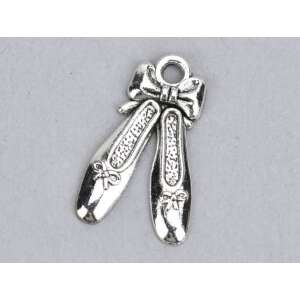 Silberner Ballerinaschuh Anhänger Charm - Damen-Accessoires