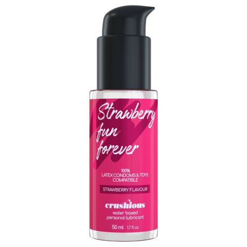 Crushious - vízbázisú síkosító, eper (50ml) 169921771 - Intim síkosító
