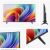Hisense 32A4S HD Smart LED TV elölről, oldalról és szögből, kiemelve karcsú kialakítását és állványát