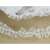 White lace trim, 4cm wide, 30 meters long