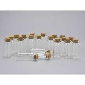 Bottle with cork stopper 5,4x2cm 20pcs/pack
