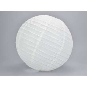 Weißer Papierlaterne, 30cm, Party Art - Partydeko