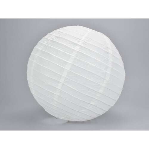 Weißer Papierlaterne, 30cm, Party Art