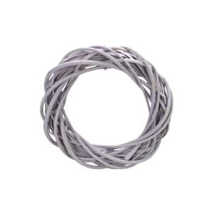 Pasztell lila vessző koszorú, 20cm átmérő, Pentart márka - Pentart