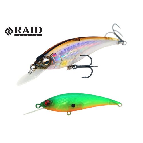 RAID LEVEL SHAD SPRINTER 68SR 68mm 5.6gr 017 Sukeru Lime Chart