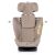 Chipolino Techno iGrow Isofix autósülés 40-150cm latte színben, ülés háttámlája nyilakkal jelezve az oldalvédelem szélesítését