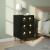 vidaXL Éjjeliszekrény BREMEN 2 db Fekete Tölgy 36 x 33 x 61 cm 169995944
