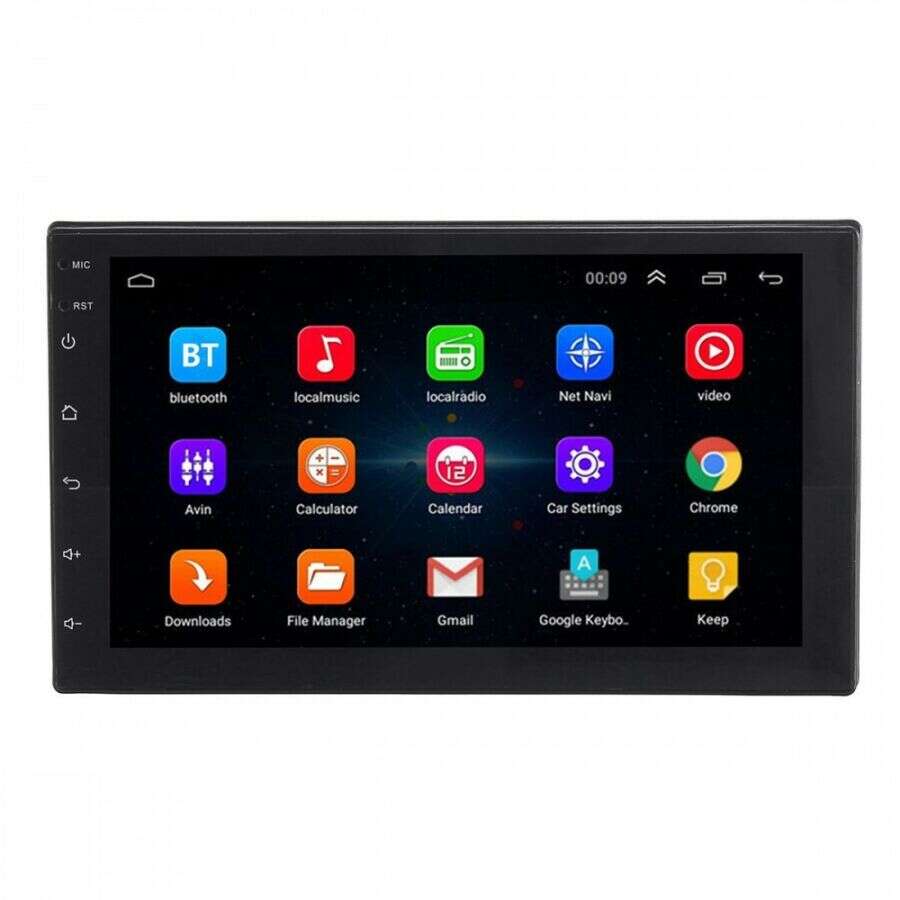 Android GPS 9-calowy samochodowy odtwarzacz multimedialny 2 DIN