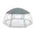Bestway Flowclear medence sátor, kupola alakú, szürke és fehér, 600 x 600 x 295 cm