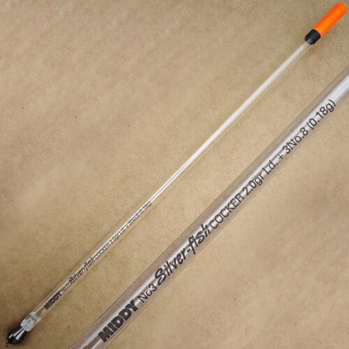 Middy Chrystal Waggler Silver fish cocker 3g Ld+0,18g 2db/csomag 19,5cm 170009451 - Úszós aprócikk