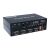 Matrix HDMI kapcsoló elosztó 4x2 4K HDCP Toslink Jack audio kimenettel, szögletes nézetben az összes port látható