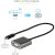 StarTech.com USB-C VGA adapter diagrammal, amely a USB-C eszközök és a VGA monitor közötti kapcsolatot mutatja