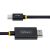 StarTech.com 1M-MDP-HDMI2-4K60 Mini DisplayPort HDMI kábel márkalogóval, egyenes nézet
