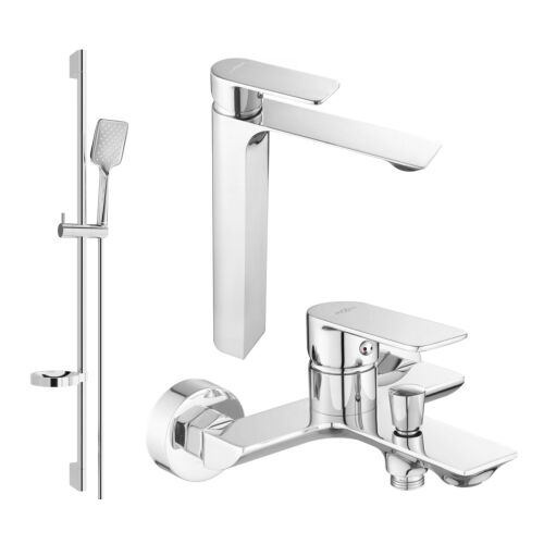Mexen Alexa DQ62 fürdőkád készlet, króm - 71213DS62-00