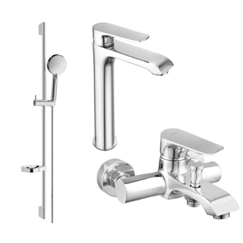 Mexen Pecos DS75 fürdőkád szett, króm - 72713DS75-00 170223068 - Otthon és kert