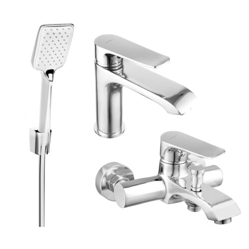 Mexen Pecos R62 fürdőkád szett, króm - 72703R62-00