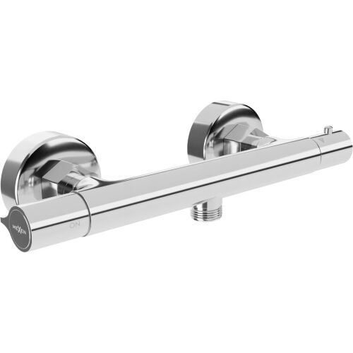 Mexen Slim termosztatikus zuhanycsaptelep, króm - 77105-00