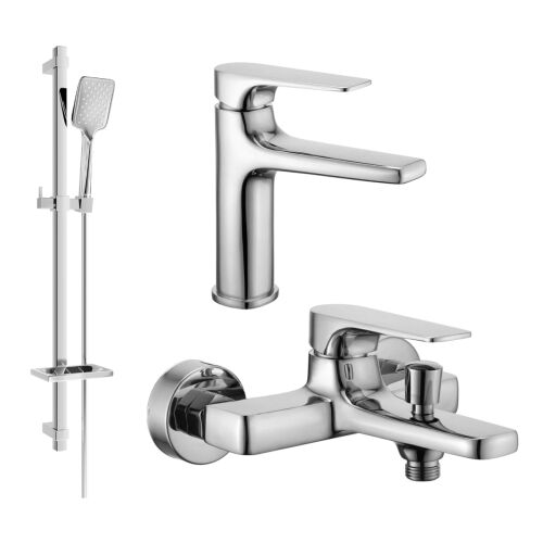 Mexen Lynx DQ40 fürdőkád készlet, króm - 745903DQ40-00 170225743 - Otthon és kert