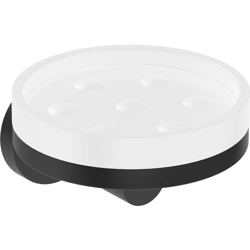 Mexen Triv szappantartó, fehér/fekete - 70A33055-70W 170266580 - Szappantartó