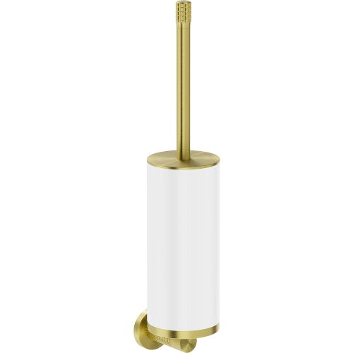 Mexen Triv wc kefe, fehér/kefélt arany - 70A33071-55W 170266882 - Otthon és kert